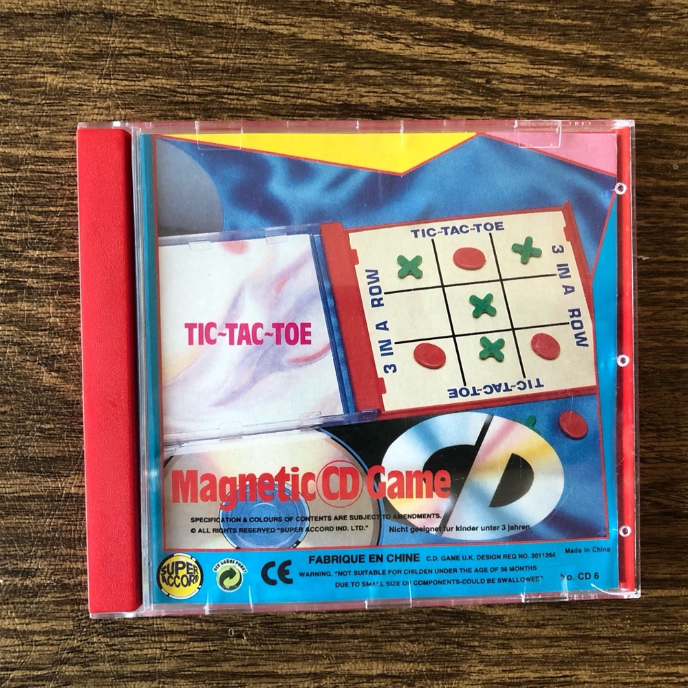 Travel Magnetic Tic Tac Toe Game